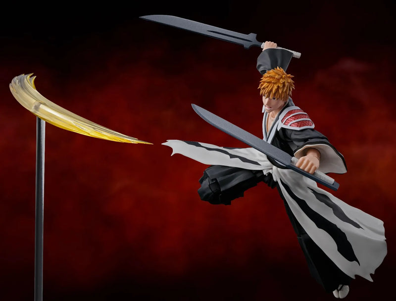 Load image into Gallery viewer, Bandai - S.H.Figuarts - Bleach - Thousand-Year Blood War - Ichigo Kurosaki (Dual Zangetsu)
