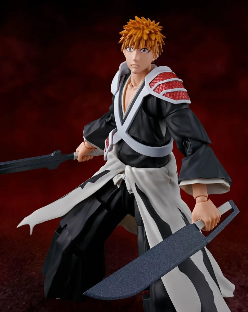 Load image into Gallery viewer, Bandai - S.H.Figuarts - Bleach - Thousand-Year Blood War - Ichigo Kurosaki (Dual Zangetsu)
