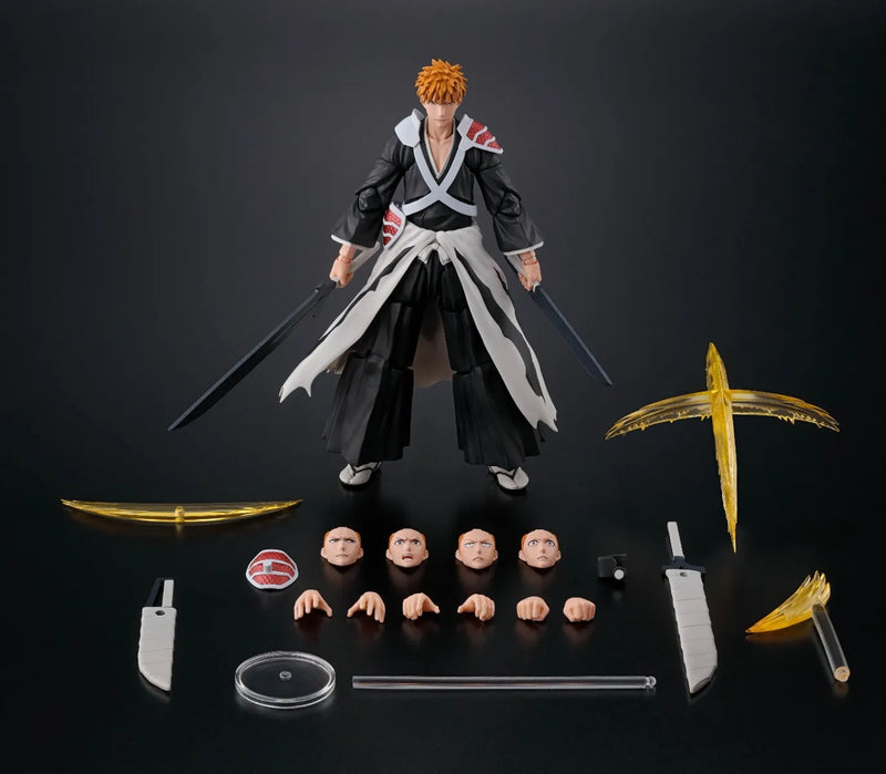 Load image into Gallery viewer, Bandai - S.H.Figuarts - Bleach - Thousand-Year Blood War - Ichigo Kurosaki (Dual Zangetsu)
