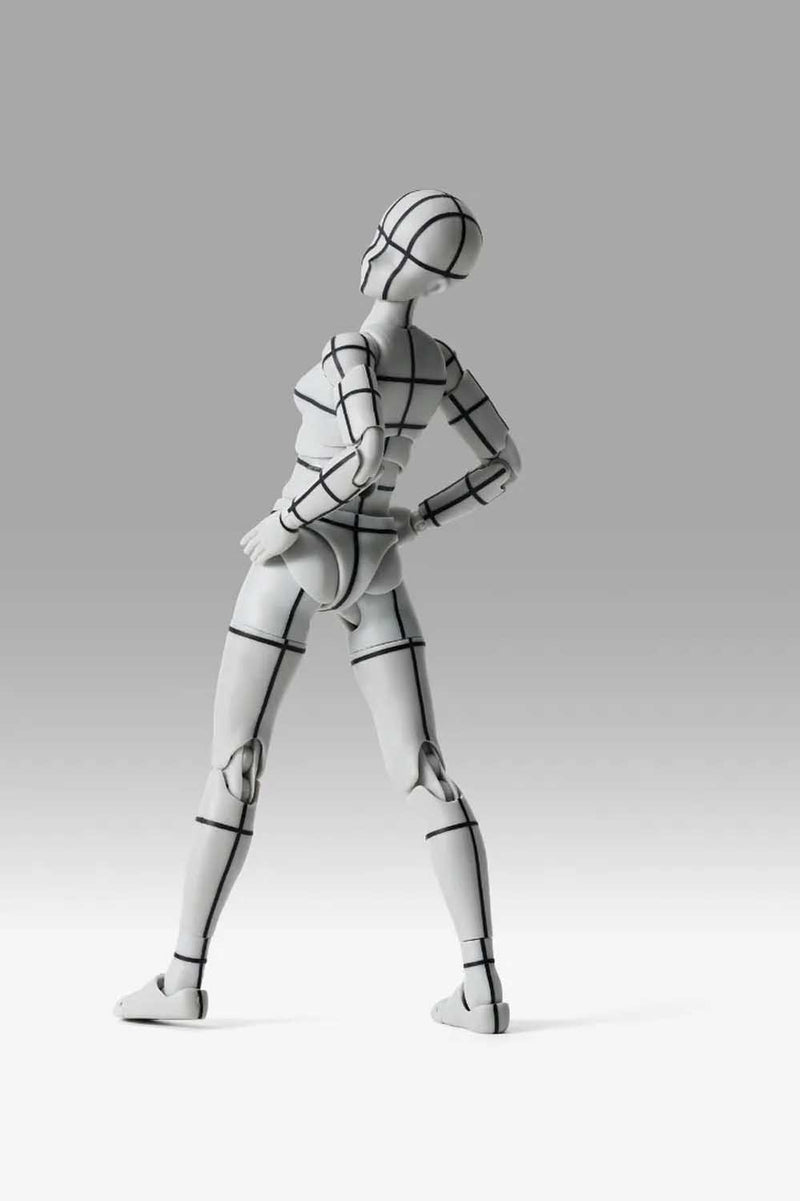 Load image into Gallery viewer, Bandai - S.H.Figuarts - Body-Chan Sports Edition Wire Frame (Gray Color Ver.)
