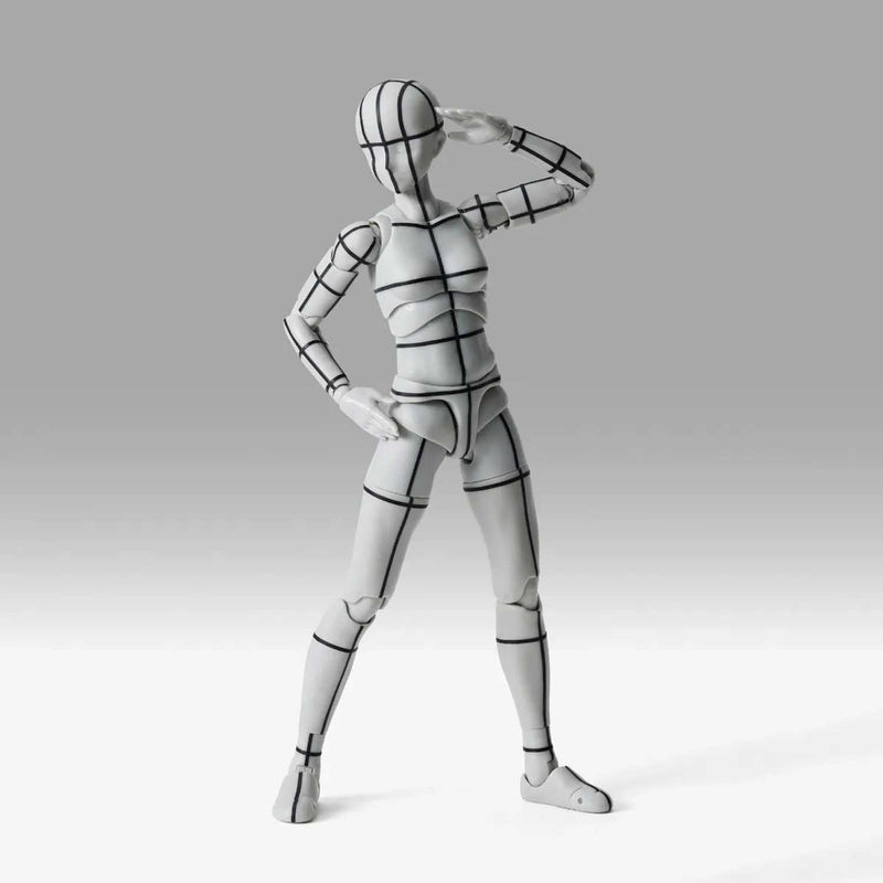 Load image into Gallery viewer, Bandai - S.H.Figuarts - Body-Chan Sports Edition Wire Frame (Gray Color Ver.)
