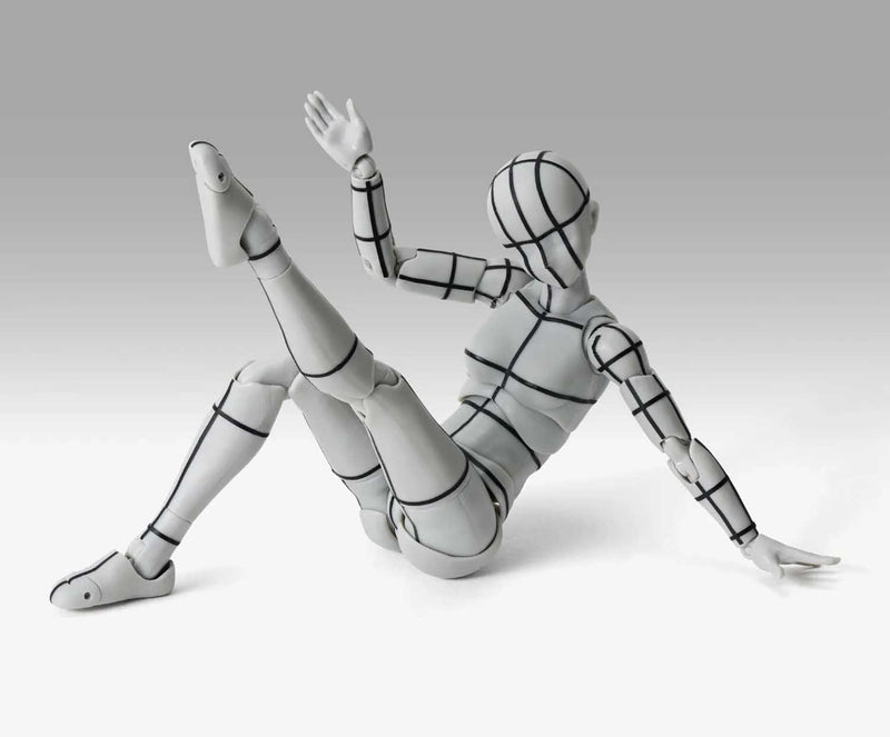 Load image into Gallery viewer, Bandai - S.H.Figuarts - Body-Chan Sports Edition Wire Frame (Gray Color Ver.)
