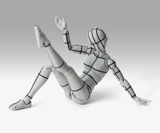 Bandai - S.H.Figuarts - Body-Chan Sports Edition Wire Frame (Gray Color Ver.)