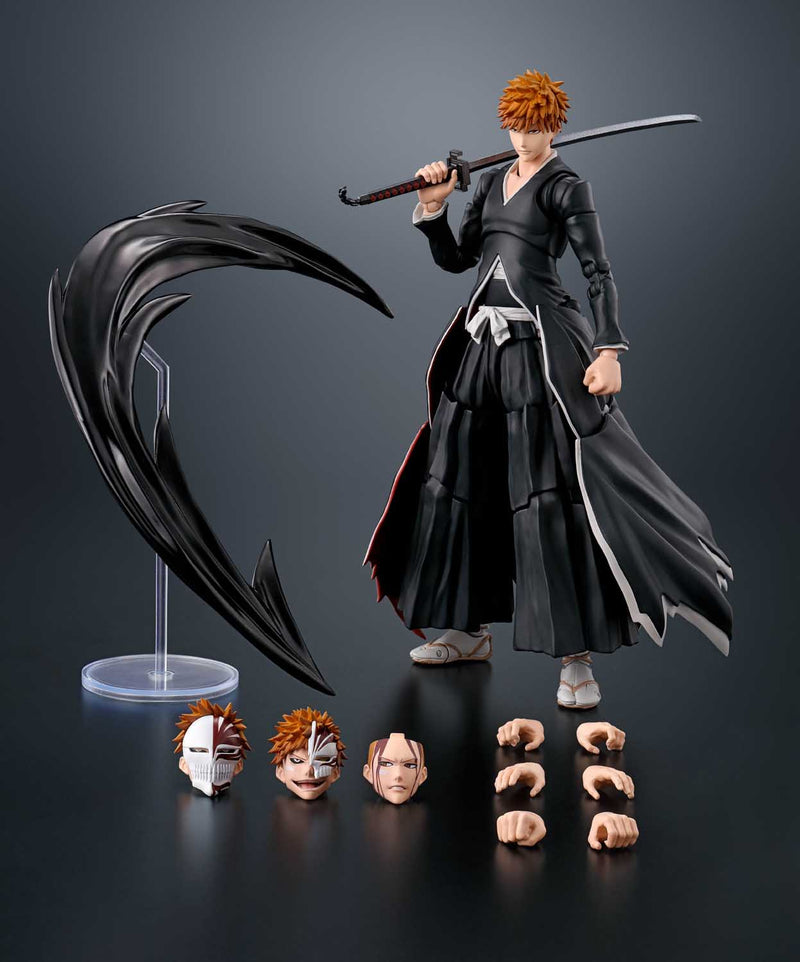Load image into Gallery viewer, Bandai - S.H.Figuarts - Bleach - Ichigo Kurosaki (Getsugatensho)
