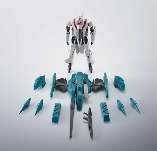 Bandai - Hi-Metal R Super Dimension Fortress Macross II: Lovers Again - VF-2SS Valkyrie II + SAP (Silvie Gena Use)
