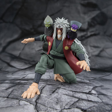 Bandai - S.H.Figuarts - Naruto - Jiraiya (Hidden Leaf Heroic Master Sage) (Sage Mode Set)