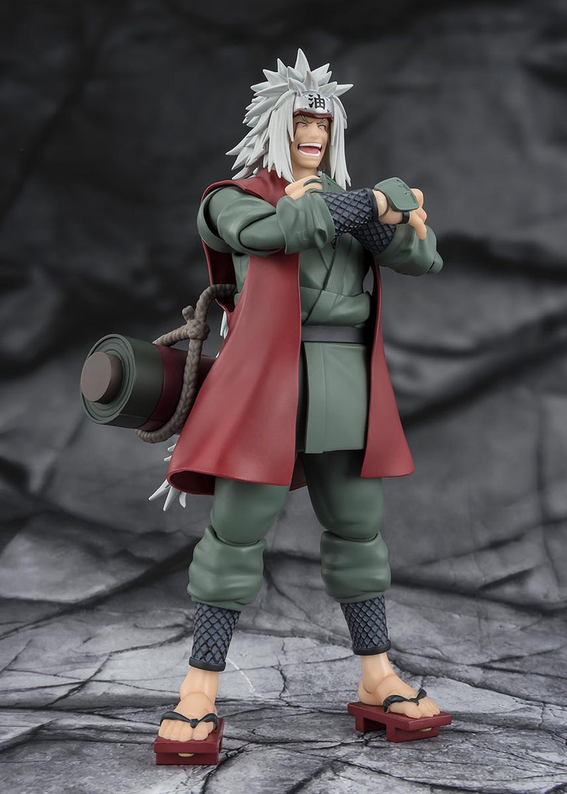 Load image into Gallery viewer, Bandai - S.H.Figuarts - Naruto - Jiraiya (Hidden Leaf Heroic Master Sage) (Sage Mode Set)
