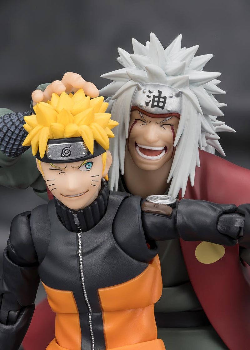 Load image into Gallery viewer, Bandai - S.H.Figuarts - Naruto - Jiraiya (Hidden Leaf Heroic Master Sage) (Sage Mode Set)
