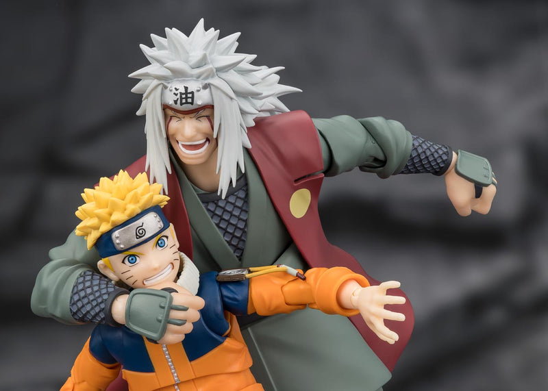 Load image into Gallery viewer, Bandai - S.H.Figuarts - Naruto - Jiraiya (Hidden Leaf Heroic Master Sage) (Sage Mode Set)

