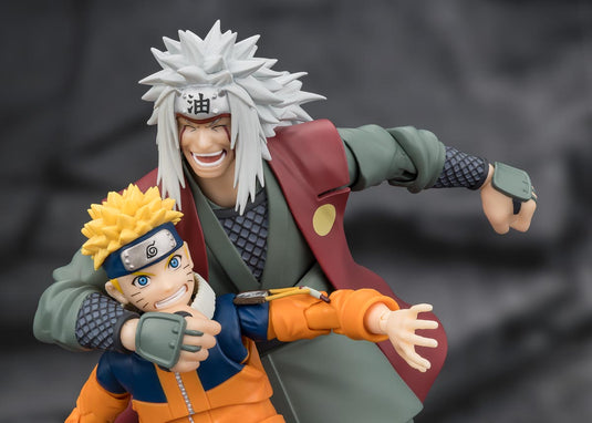 Bandai - S.H.Figuarts - Naruto - Jiraiya (Hidden Leaf Heroic Master Sage) (Sage Mode Set)