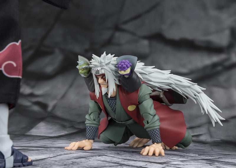 Load image into Gallery viewer, Bandai - S.H.Figuarts - Naruto - Jiraiya (Hidden Leaf Heroic Master Sage) (Sage Mode Set)
