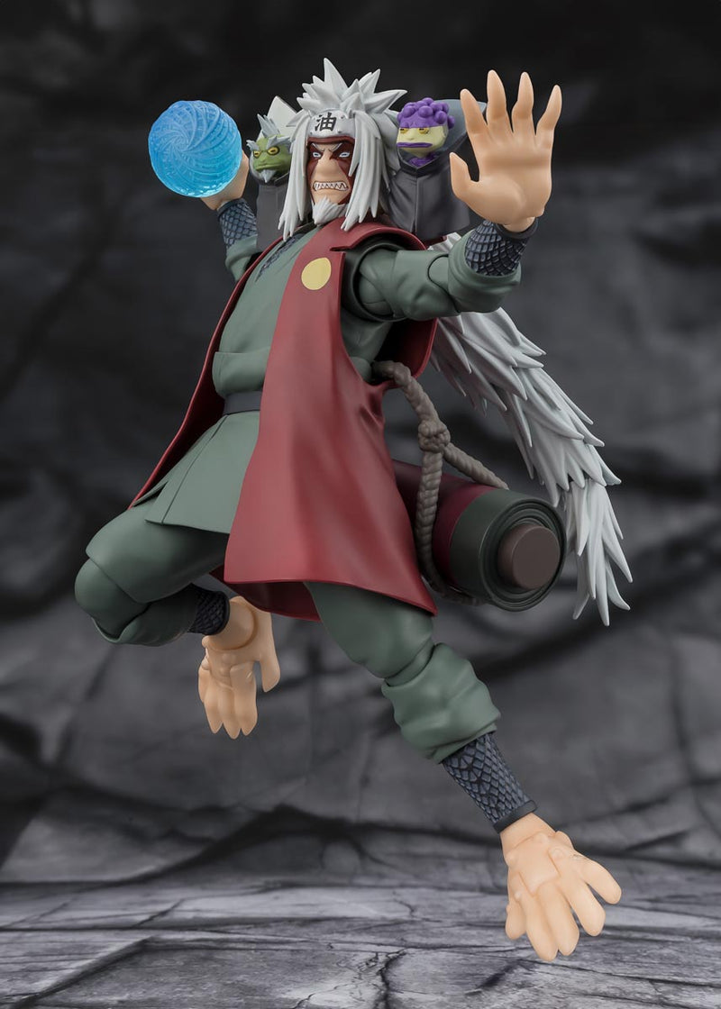 Load image into Gallery viewer, Bandai - S.H.Figuarts - Naruto - Jiraiya (Hidden Leaf Heroic Master Sage) (Sage Mode Set)
