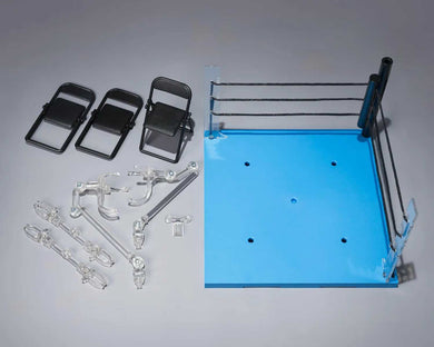 Tamashii Nations - Tamashii Stage - Act Ring Corner (Neutral) & Folding Chair Set for S.H.FIguarts