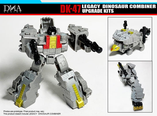 DNA Design - DK-47 Legacy Dinosaur Combiner Upgrade Kit
