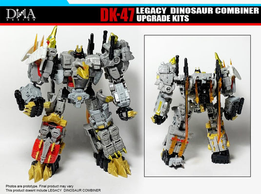 DNA Design - DK-47 Legacy Dinosaur Combiner Upgrade Kit