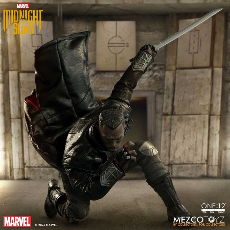 Load image into Gallery viewer, Mezco Toyz - One 12 Marvel's Midnight Suns - Blade
