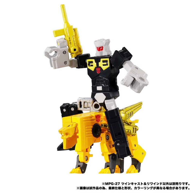 Load image into Gallery viewer, Transformers Masterpiece - MPG-27 Twin Cast &amp; Rewind
