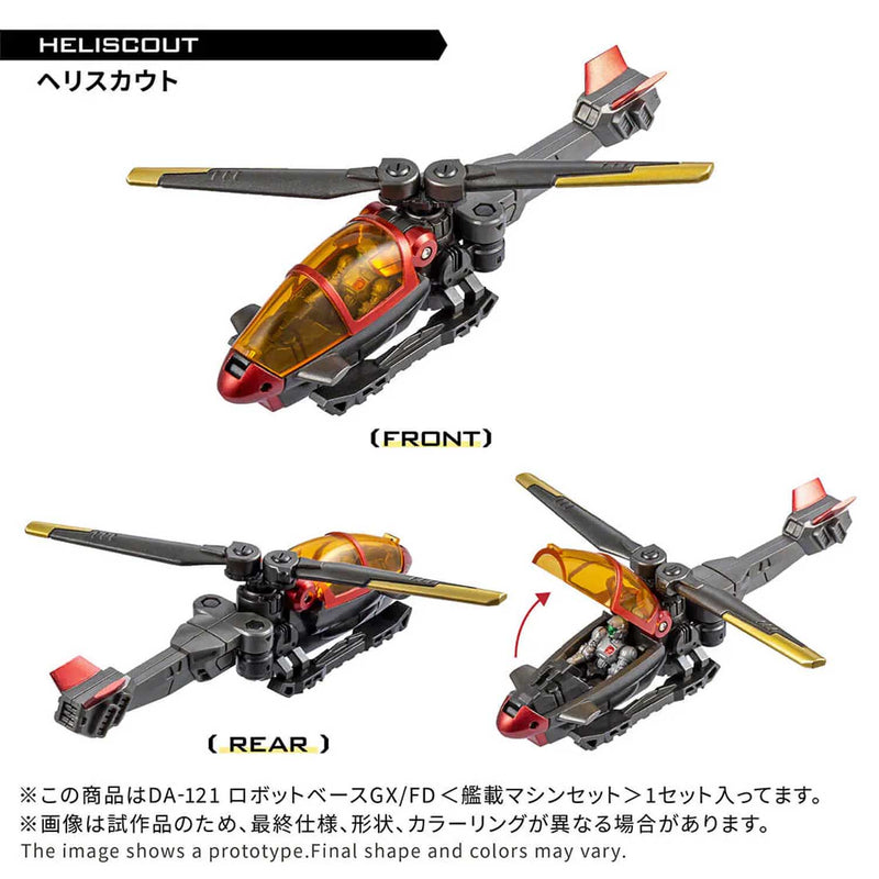 Load image into Gallery viewer, Diaclone Reboot - DA-121 Robot Base GX/FD (Carrier Machine Set)
