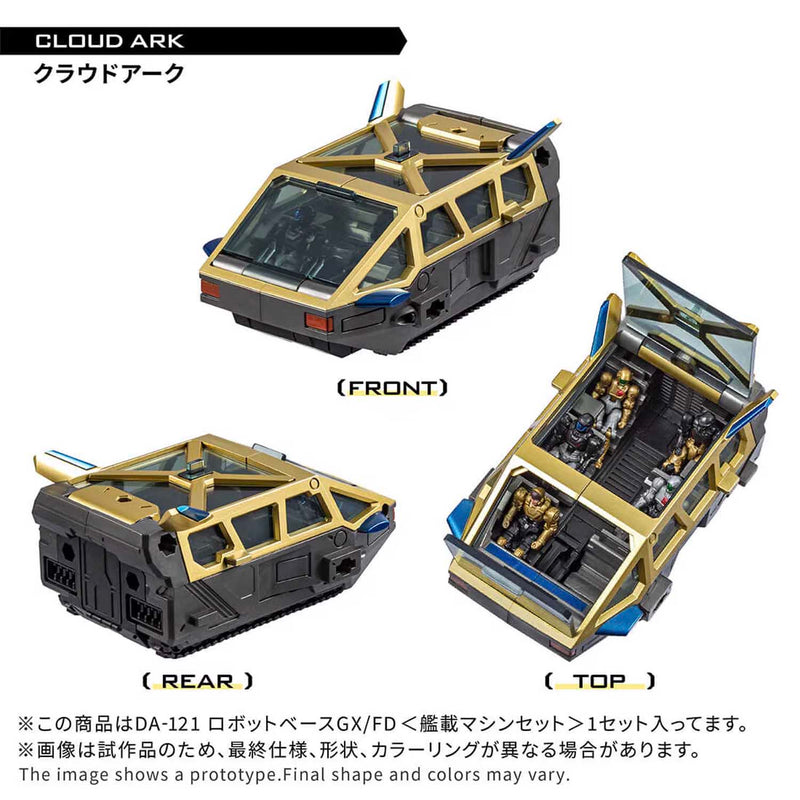 Load image into Gallery viewer, Diaclone Reboot - DA-121 Robot Base GX/FD (Carrier Machine Set)
