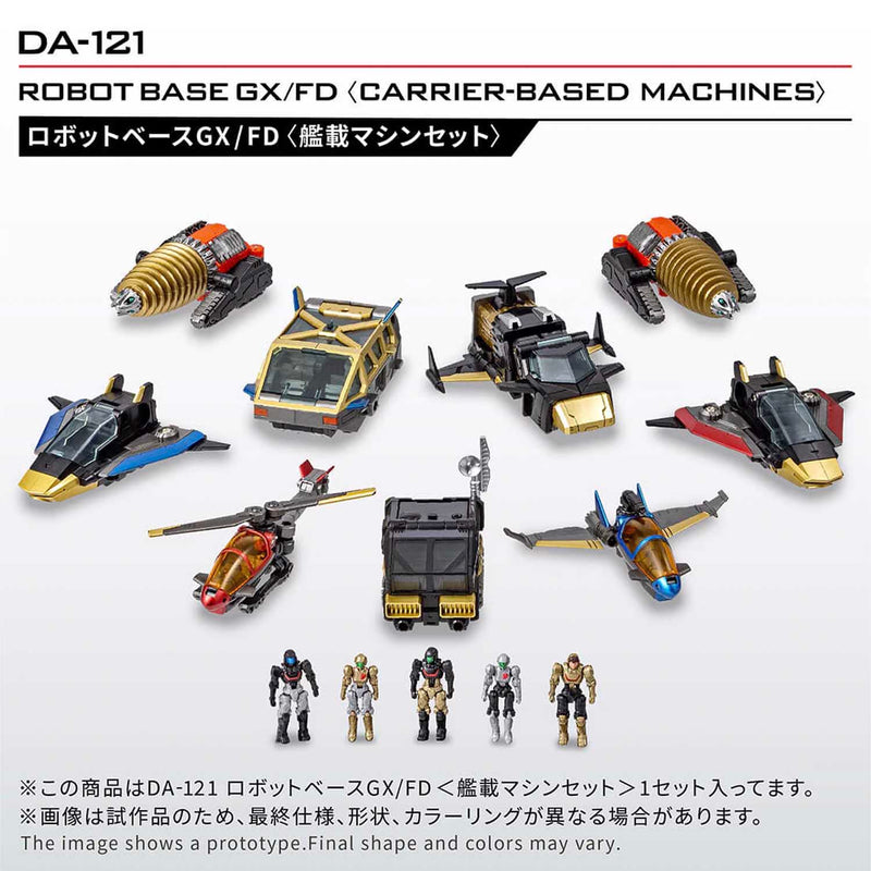 Load image into Gallery viewer, Diaclone Reboot - DA-121 Robot Base GX/FD (Carrier Machine Set)
