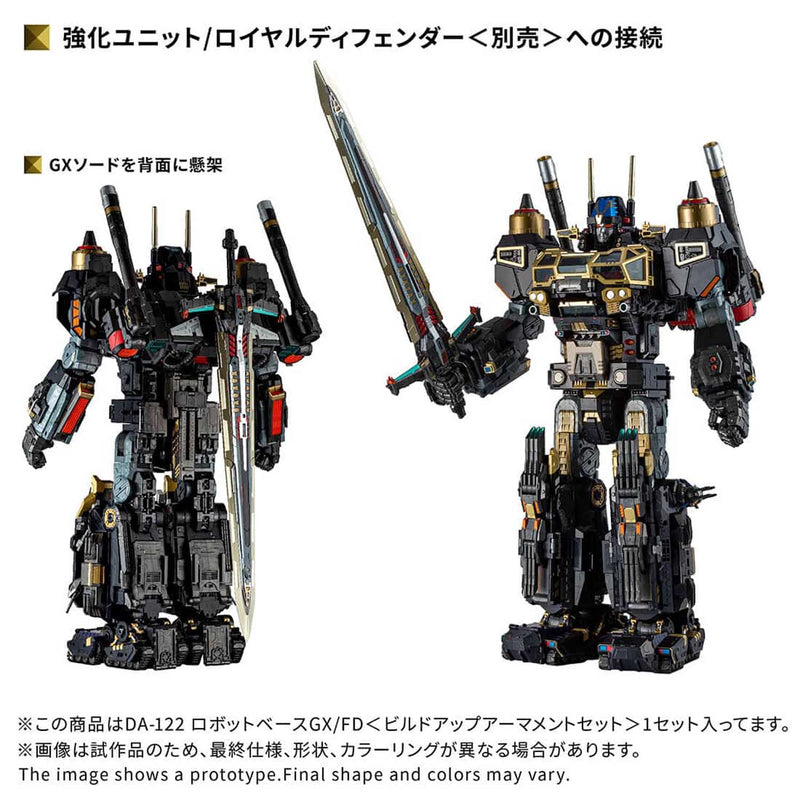 Load image into Gallery viewer, Diaclone Reboot - DA-122 Robot Base GX/FD (Build-Up Armament Set)
