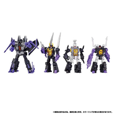 Transformers Dramatic Capture Series - Decepticons Part 2 Set of 4