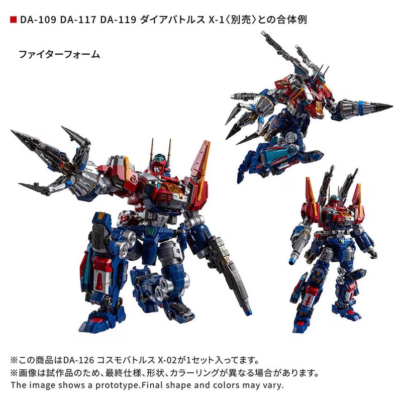 Load image into Gallery viewer, Diaclone Reboot - DA-126 Cosmo Battles X-02
