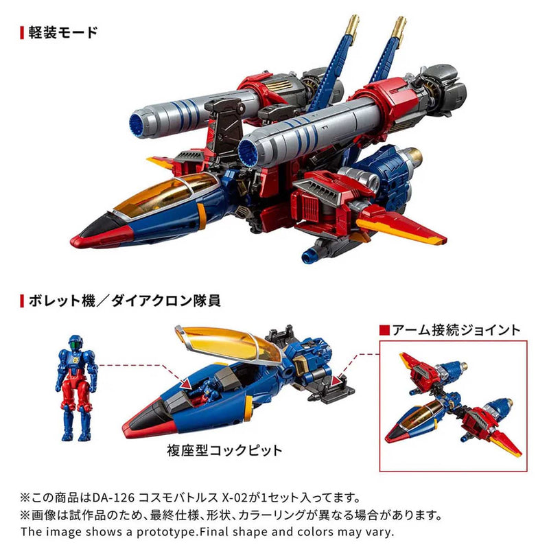 Load image into Gallery viewer, Diaclone Reboot - DA-126 Cosmo Battles X-02
