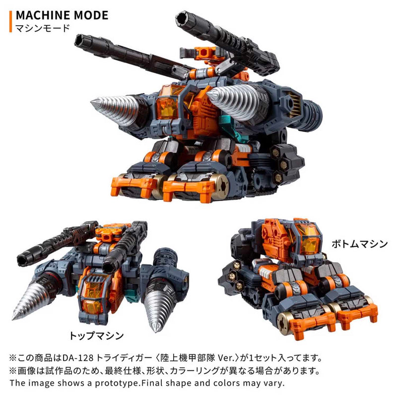 Load image into Gallery viewer, Diaclone Reboot - DA-128 Tridigger (Ground Armored Units Version)
