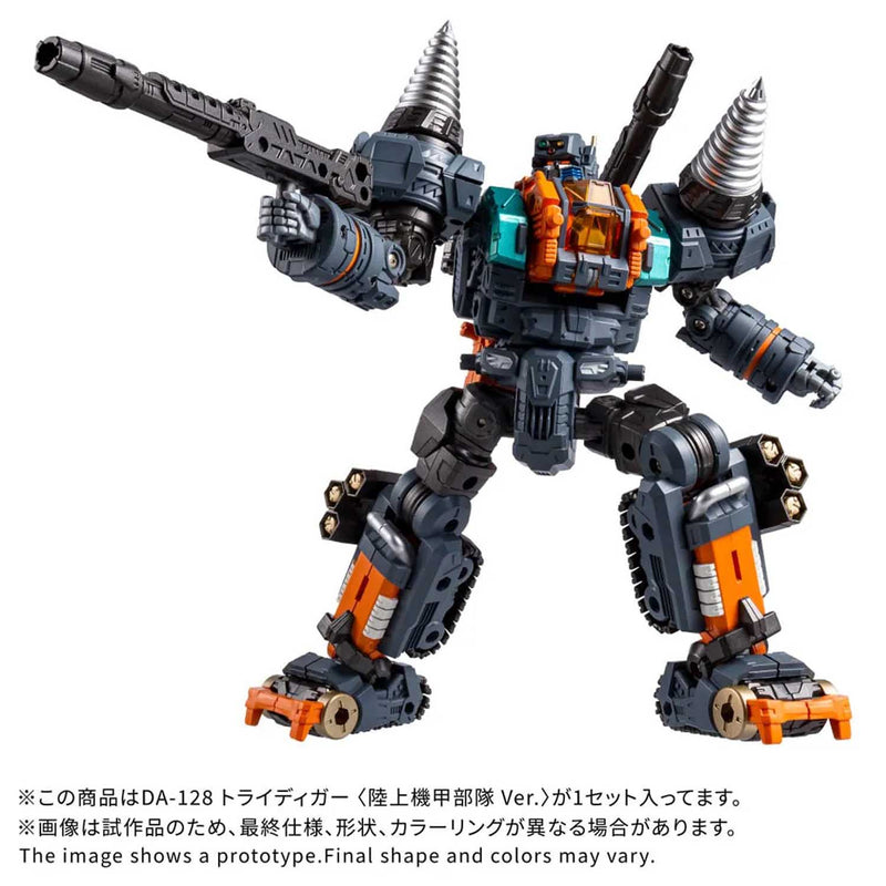 Load image into Gallery viewer, Diaclone Reboot - DA-128 Tridigger (Ground Armored Units Version)
