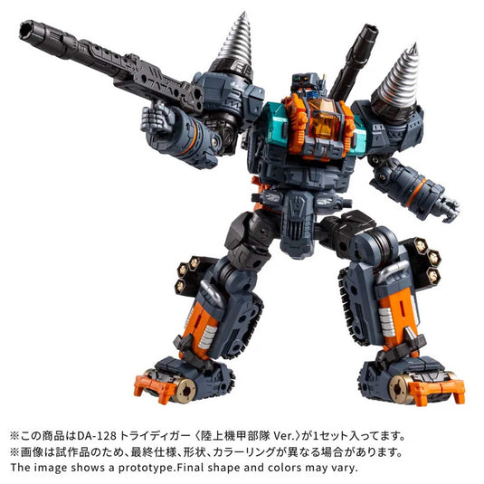 Diaclone Reboot - DA-128 Tridigger (Ground Armored Units Version)