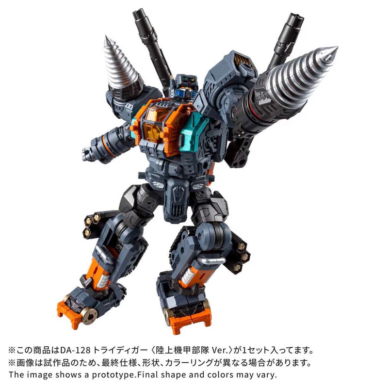 Load image into Gallery viewer, Diaclone Reboot - DA-128 Tridigger (Ground Armored Units Version)
