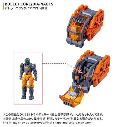 Diaclone Reboot - DA-128 Tridigger (Ground Armored Units Version)