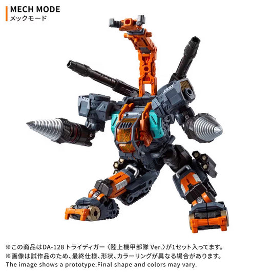 Diaclone Reboot - DA-128 Tridigger (Ground Armored Units Version)