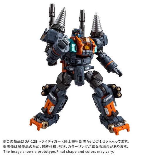 Diaclone Reboot - DA-128 Tridigger (Ground Armored Units Version)