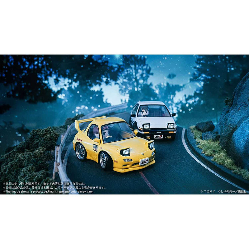 Load image into Gallery viewer, Q Village - Initial D - QV-06 Mazda RX-7 FD3S Model Kit Set
