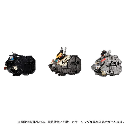 Diaclone Reboot - Tactical Mover: EX Core & Armament Wave 1 Set