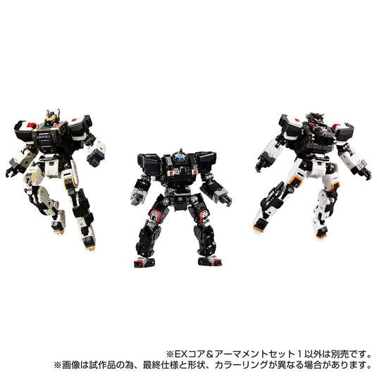 Diaclone Reboot - Tactical Mover: EX Core & Armament Wave 1 Set