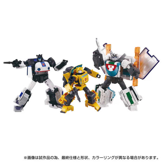 Transformers Dramatic Capture Series - Cybertron Chase Set of 3