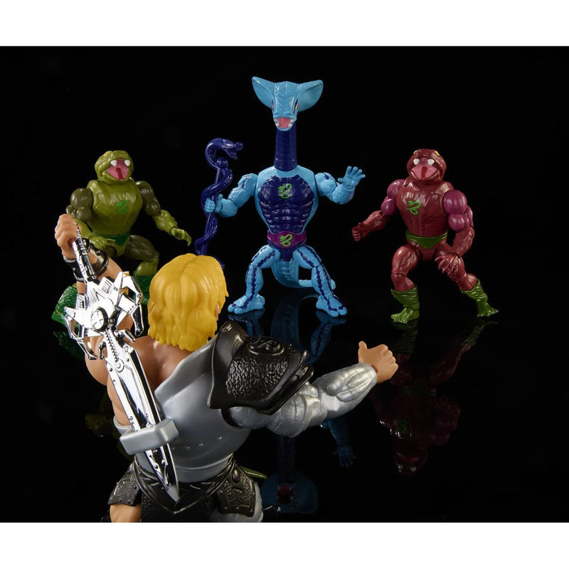 Load image into Gallery viewer, Masters of the Universe - Diabolical Snake Invasion - Snake Men 4 Pack (Exclusive)

