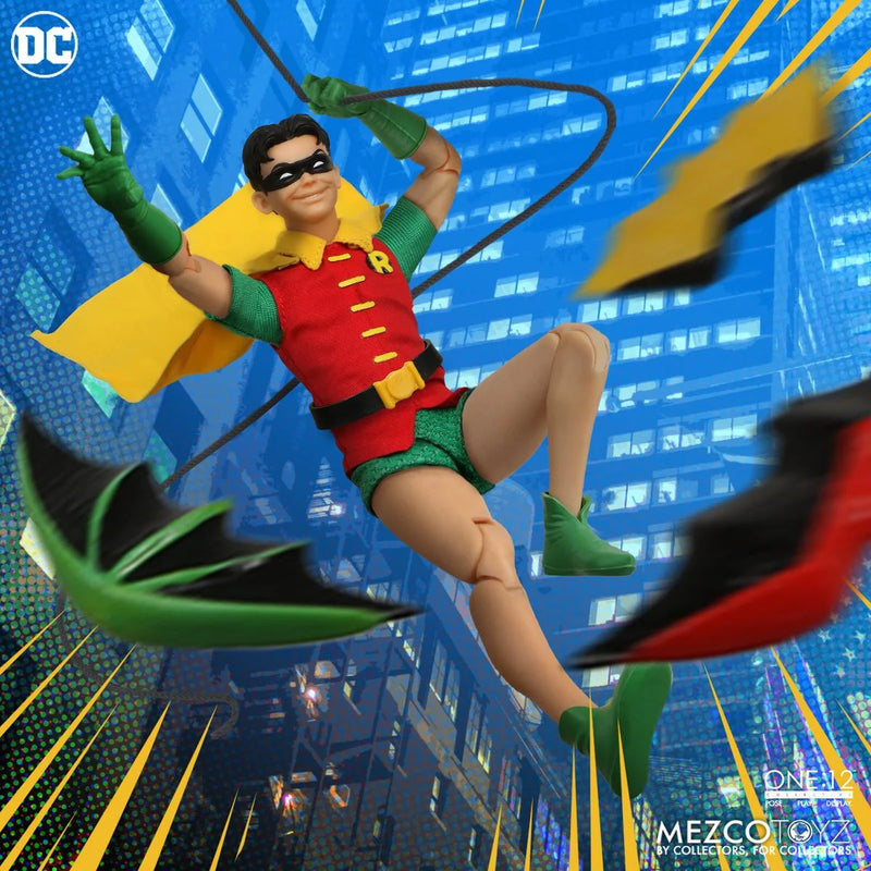 Load image into Gallery viewer, Mezco Toyz - One 12 DC Comics - Robin (Golden Age Edition)
