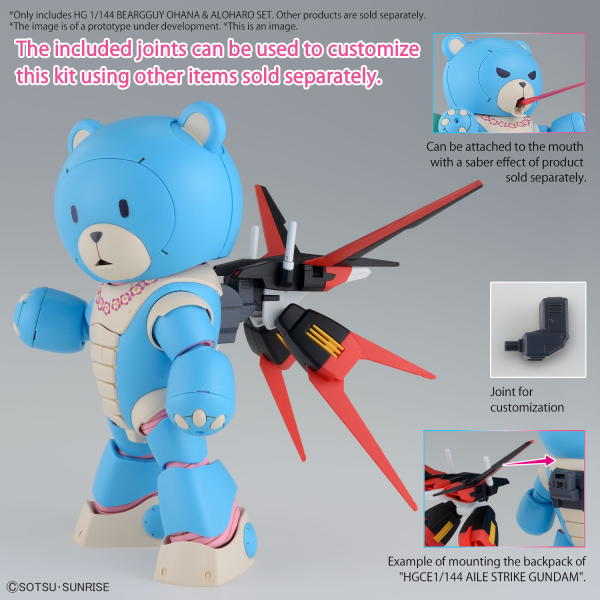 Load image into Gallery viewer, High Grade Gundam Build Metaverse 1/144 - Beargguy Ohana &amp; Aloharo Set
