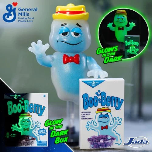 Load image into Gallery viewer, Jada Toys - General Mills - Boo Berry Glow-in-the-Dark 1/12 Scale
