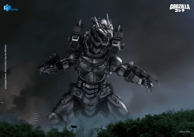 Load image into Gallery viewer, Hiya Toys - Exquisite Basic Series: Godzilla Tokyo S.O.S. (2019) - Mechagodzilla (Heavy Arms / High Mobility Version)
