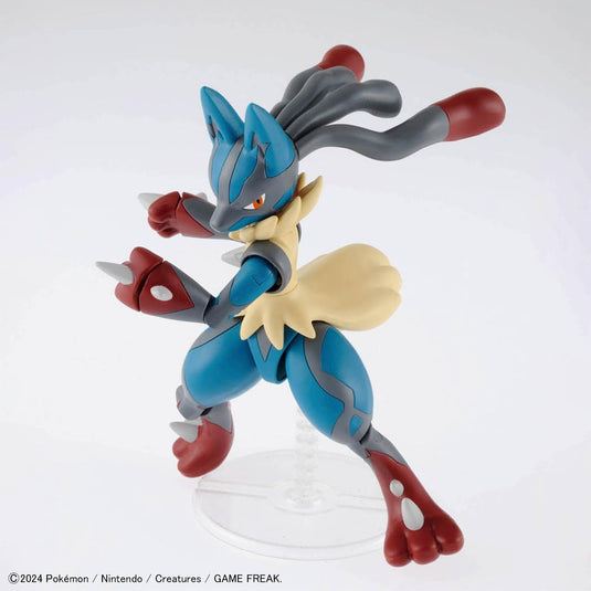 Bandai Pokemon Model Kit Mega Lucario – Ages Three and Up