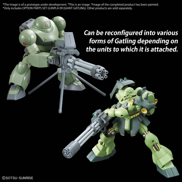 Load image into Gallery viewer, Bandai - Gundam Option Parts - Gunpla 09 (Giant Gatling)
