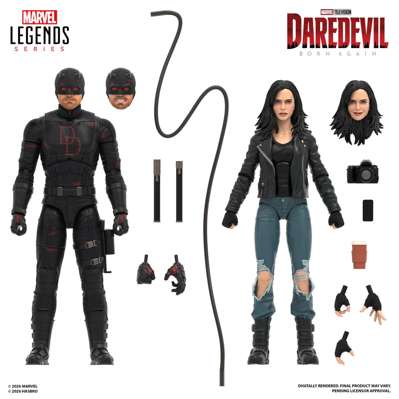 アメコミ Marvel Legends Daredevil Born Again Marvel Legends - Daredevil & Jessica Jones (Daredevil: Born Again