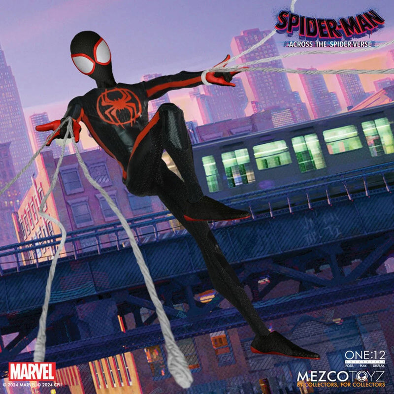 Load image into Gallery viewer, Mezco Toyz - One 12 Spider-Man Across The Spider-Verse - Miles Morales
