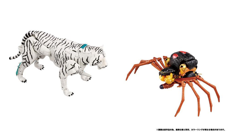 Load image into Gallery viewer, Takara - Transformers War for Cybertron: Tigatron VS Blackarachnia Set (Premium Finish)
