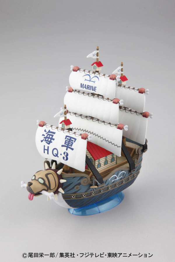 Load image into Gallery viewer, Bandai - One Piece - Grand Ship Collection: Garp&#39;s Ship Model Kit
